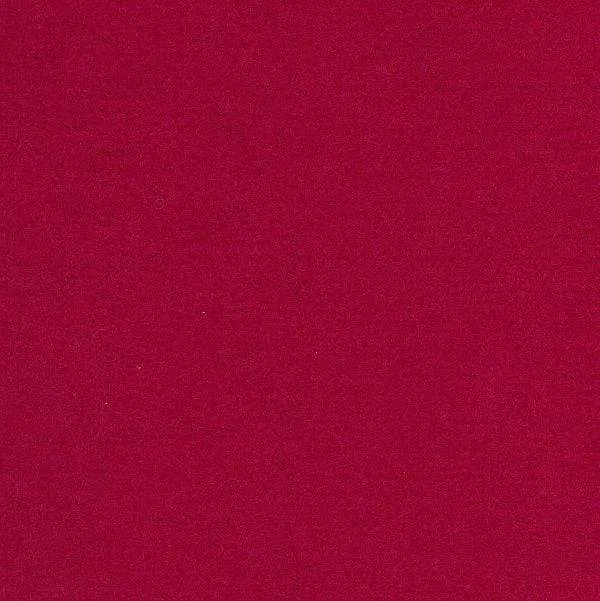 Wool Felt Sheet in Cerise