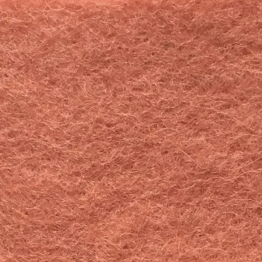 Wool Felt Sheet in Terra Cotta Pink