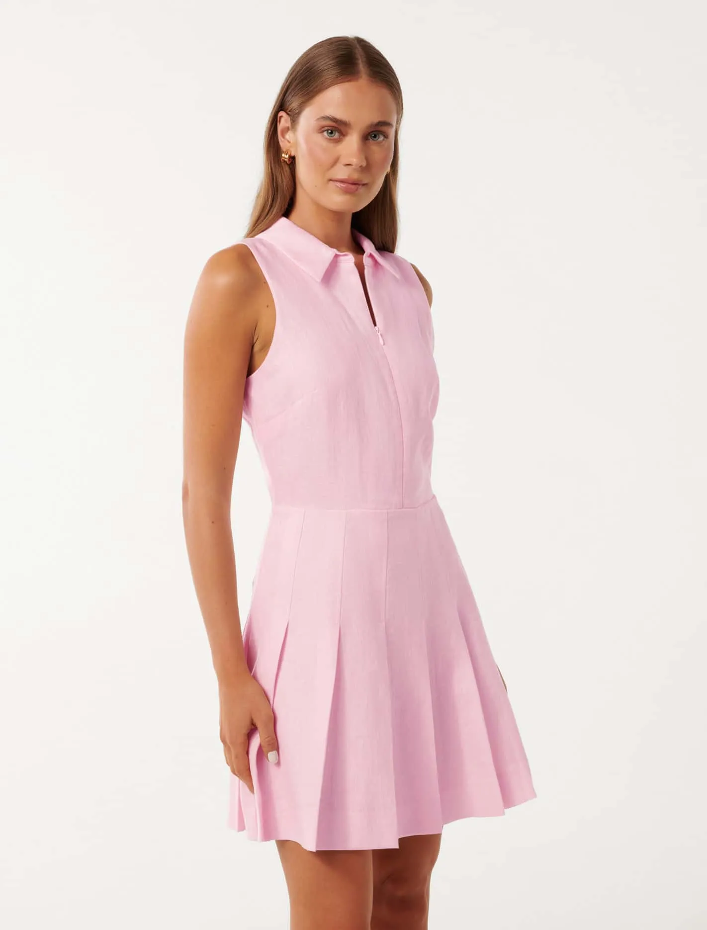 Wren Pleated Tennis Mini Dress