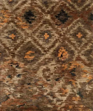 Xavier Rug in Rustic Brown